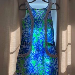 VGUC Lilly Pulitzer Biggest Fan Liz Shift Dress